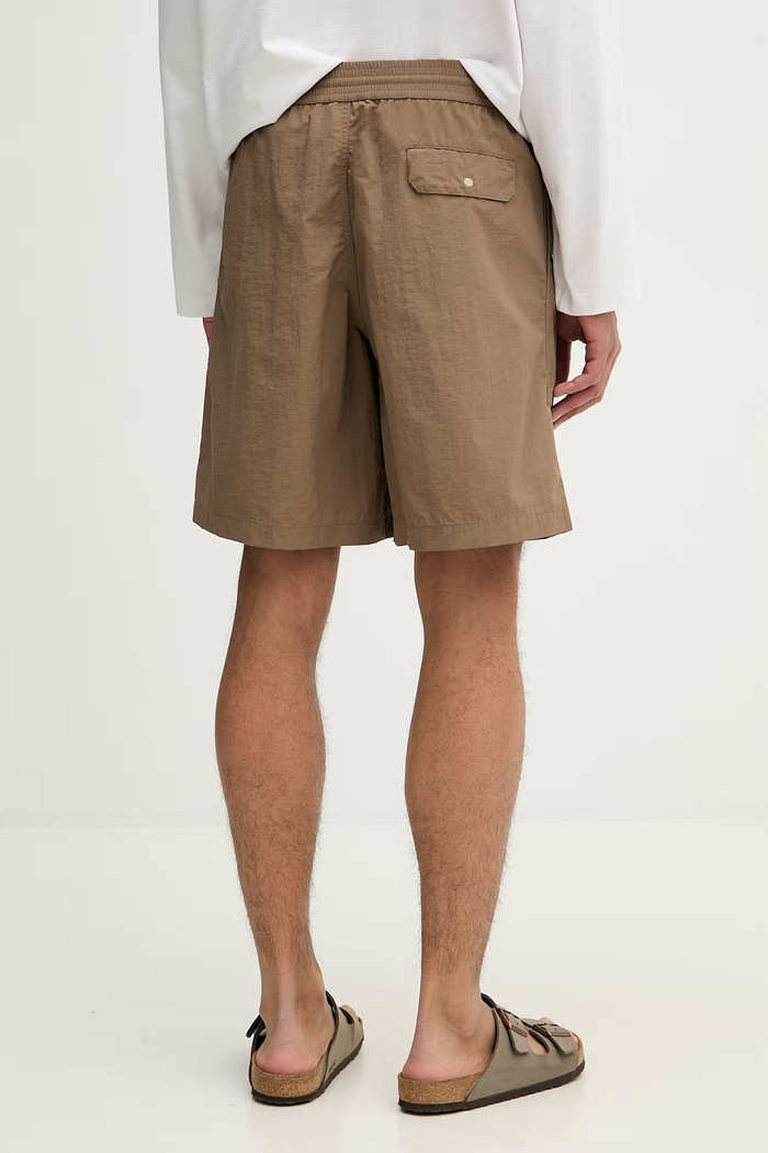 Oblečenie A.P.C. šortky pánske MAILLOT DE BAIN PAAGY.H18043 hnedá