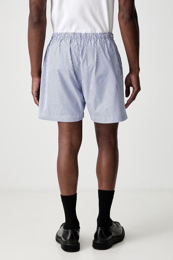 Clothing Willy Chavarria WILLY WOVEN BOXER shorts with cotton Men's WCUND0017 blue