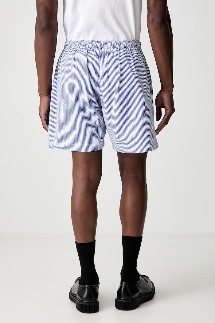 Clothing Willy Chavarria WILLY WOVEN BOXER shorts with cotton Men's WCUND0017 blue