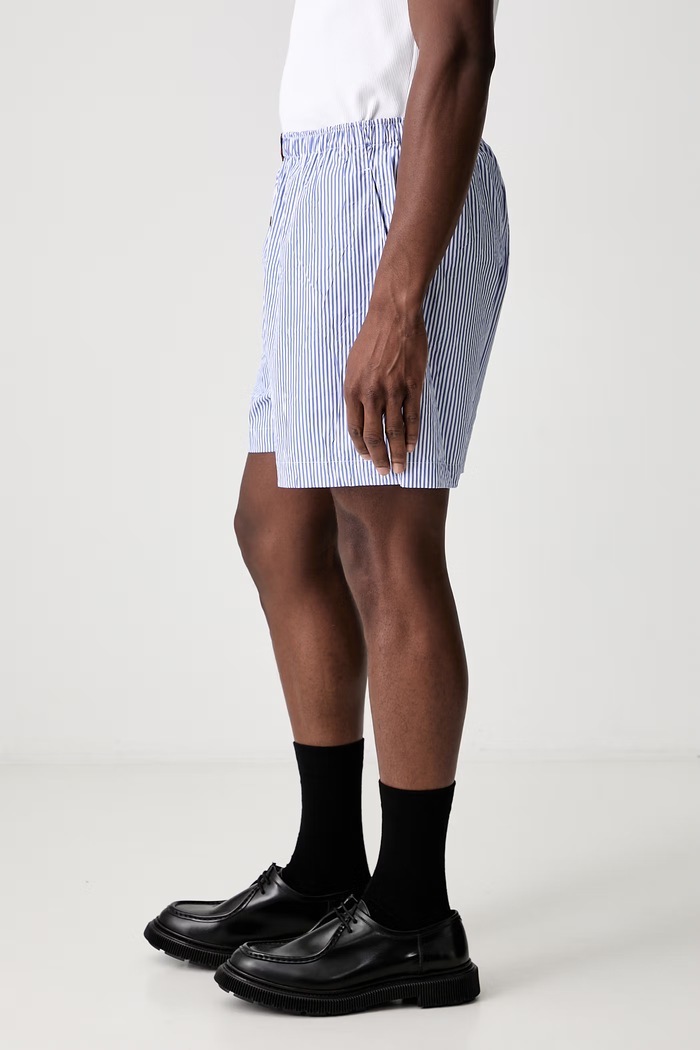 WILLY WOVEN BOXER shorts with cotton Men's Willy Chavarria WCUND0017 blue