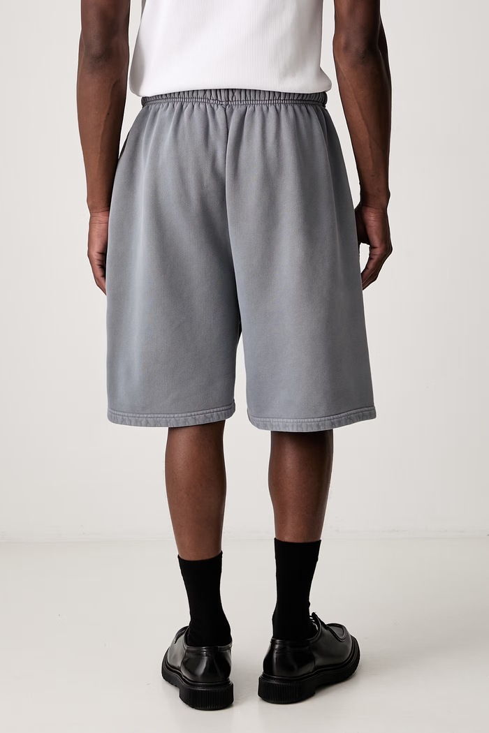 Clothing Willy Chavarria BUFFALO SWEATSHORT sweat shorts cotton Men's WCJSY0173 gray
