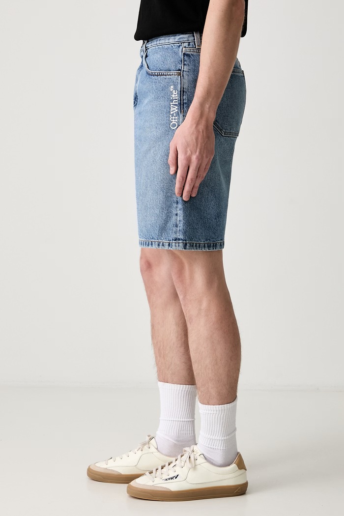 Off-White Half Arrow σορτς ντένιμ Ανδρικά 44XYC028S26D001400 μπλε SS26