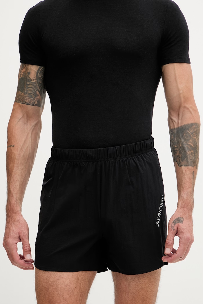 X-bionic szorty sportowe męskie COREFUSION RUN DISCOVER czarny CF.R5AAS26M