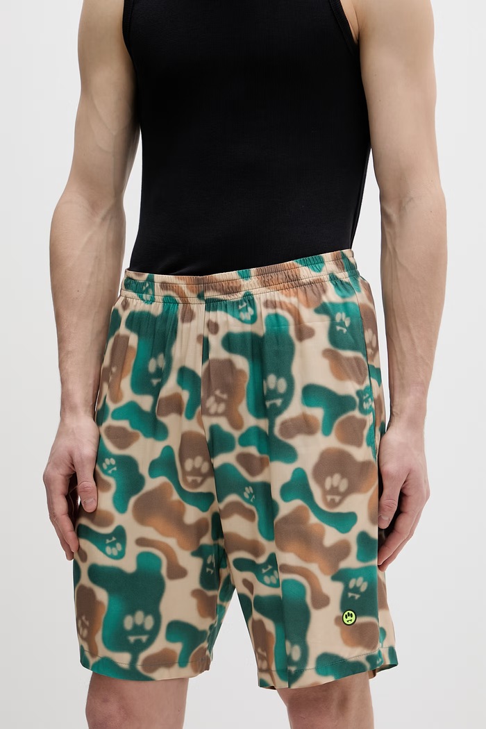 Barrow pantaloni scurți S6BWUABE114 bej SS26
