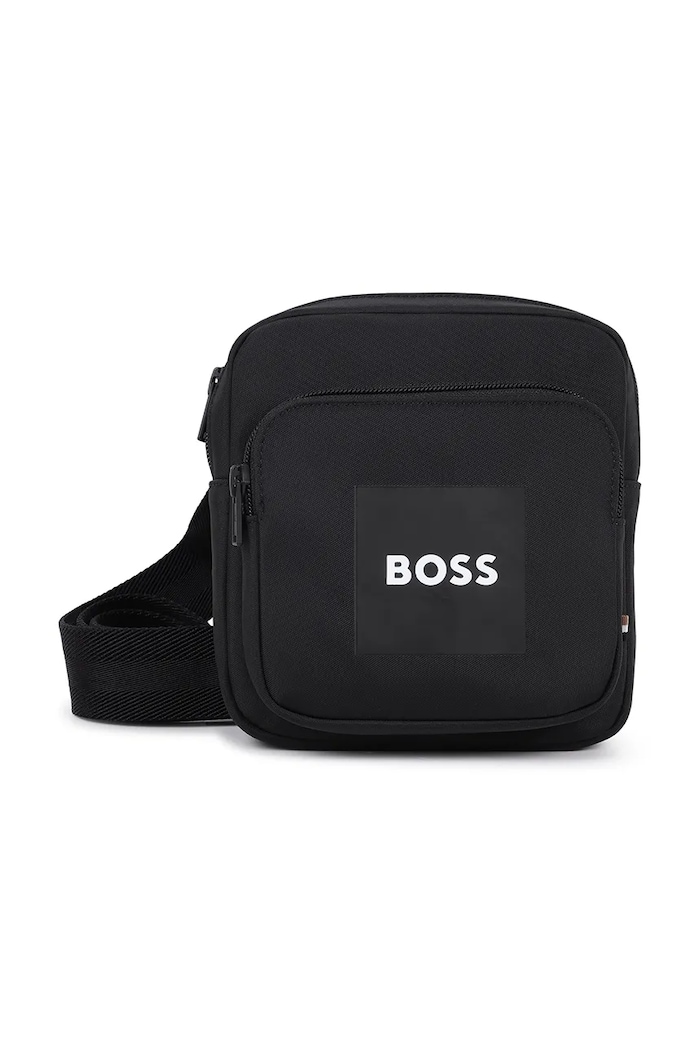 BOSS saszetka dziecięca tekstylny czarny J53177