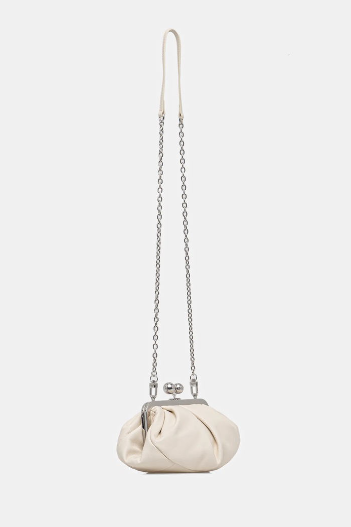 Weekend Max Mara borsa a mano in pelle PRATI 2615511164600 beige SS26