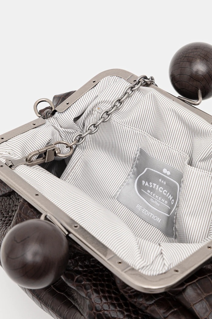 Usnjena torbica Weekend Max Mara ALISSO 2615511194600 rjava