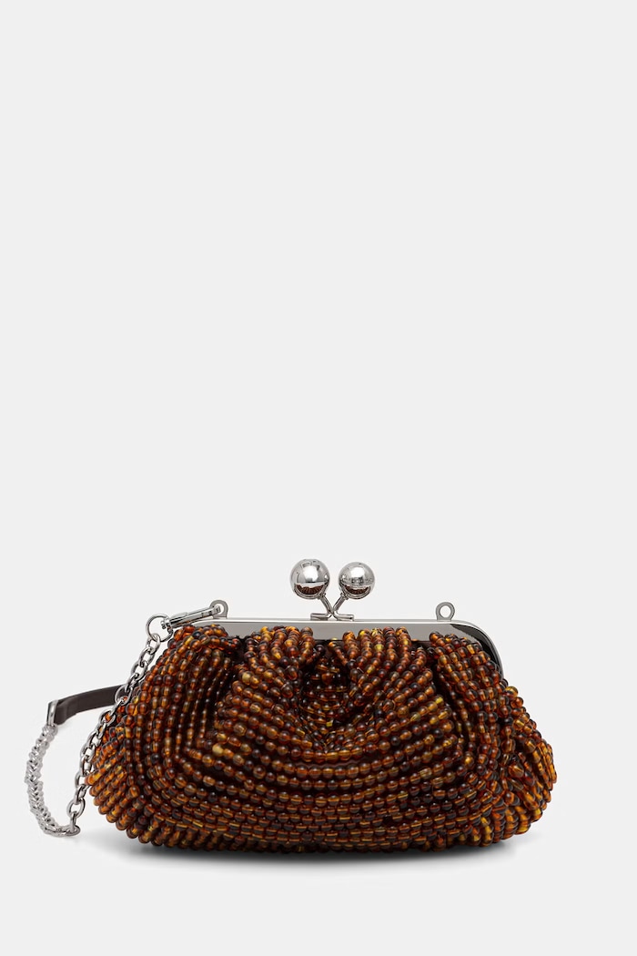 Weekend Max Mara crossbody kabelka dámska AESCHIMO hnedá 2615511085600