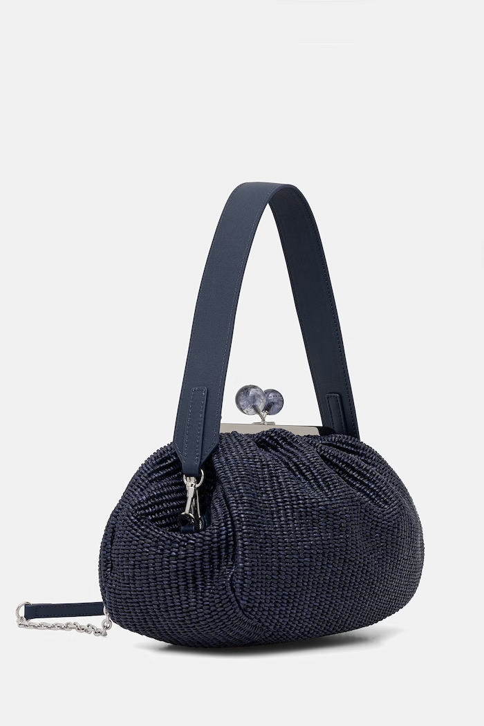 Weekend Max Mara kabelka dámska AFORTUNA 2615511105600 tmavomodrá SS26
