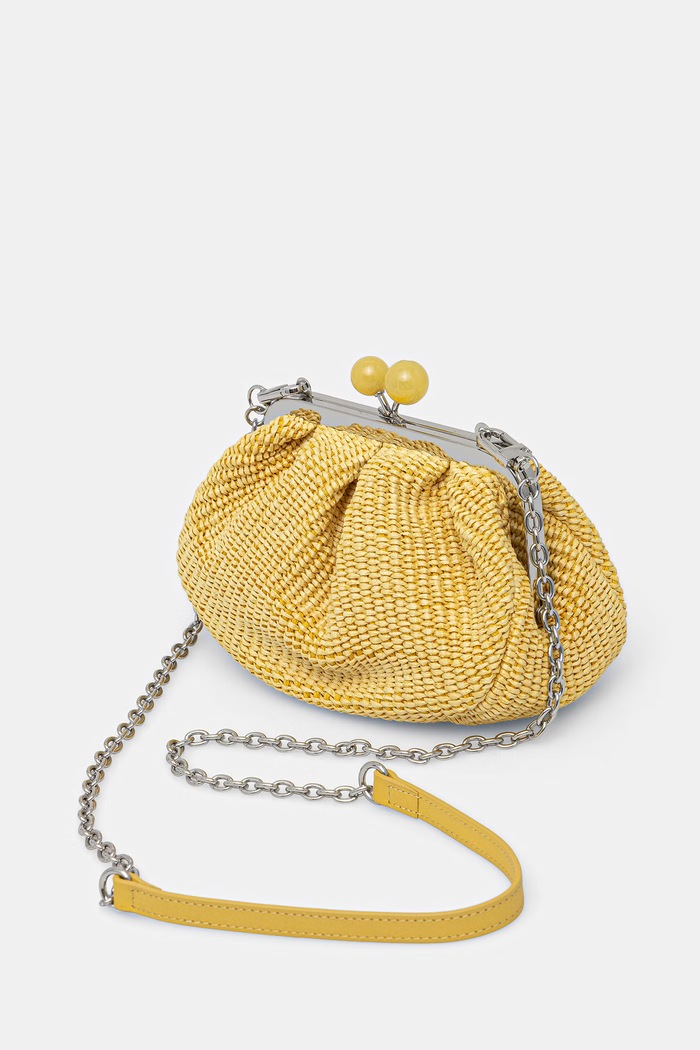 Accesorii Weekend Max Mara geantă crossbody pentru femei APALMAS 2615511115600 galben