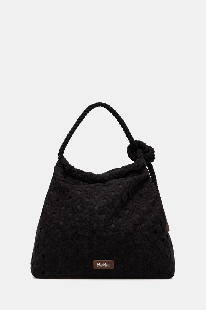 Max Mara Beachwear geantă shopper pentru femei ARTE negru 2616511019600