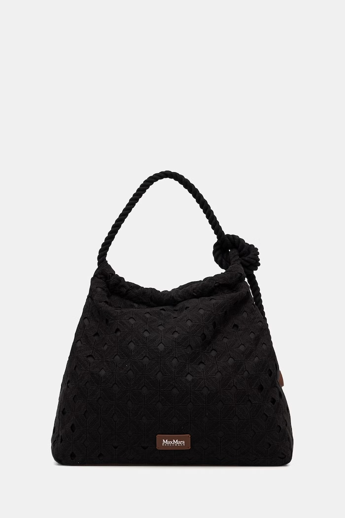 Max Mara Beachwear geantă shopper pentru femei ARTE negru 2616511019600