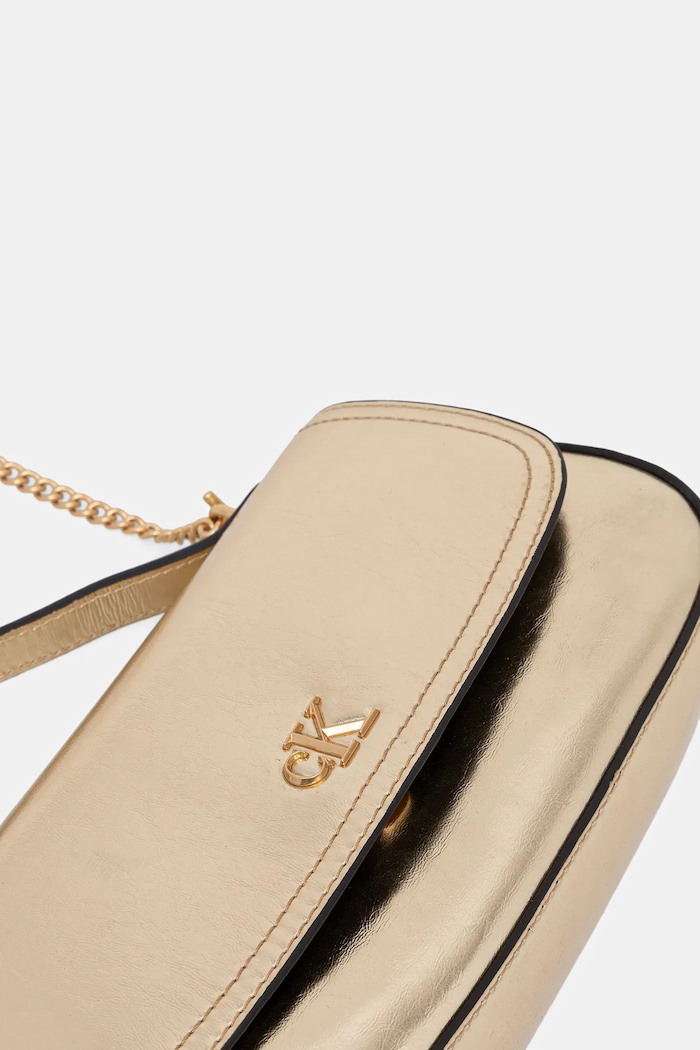 Torba Calvin Klein zlatna LV04F3306G