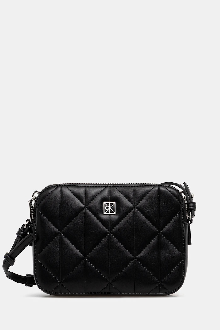 Calvin Klein crossbody kabelka dámská z imitace kůže nevejde se A4 černá LV04F3328G