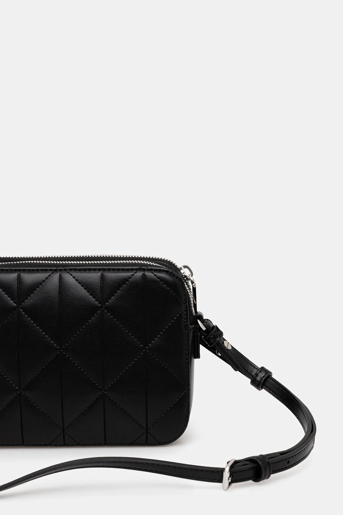 Doplňky Calvin Klein crossbody kabelka dámská z imitace kůže LV04F3328G černá