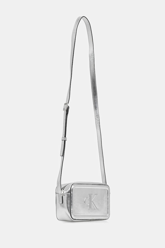 Kabelka Calvin Klein LV04F3331G strieborná SS26