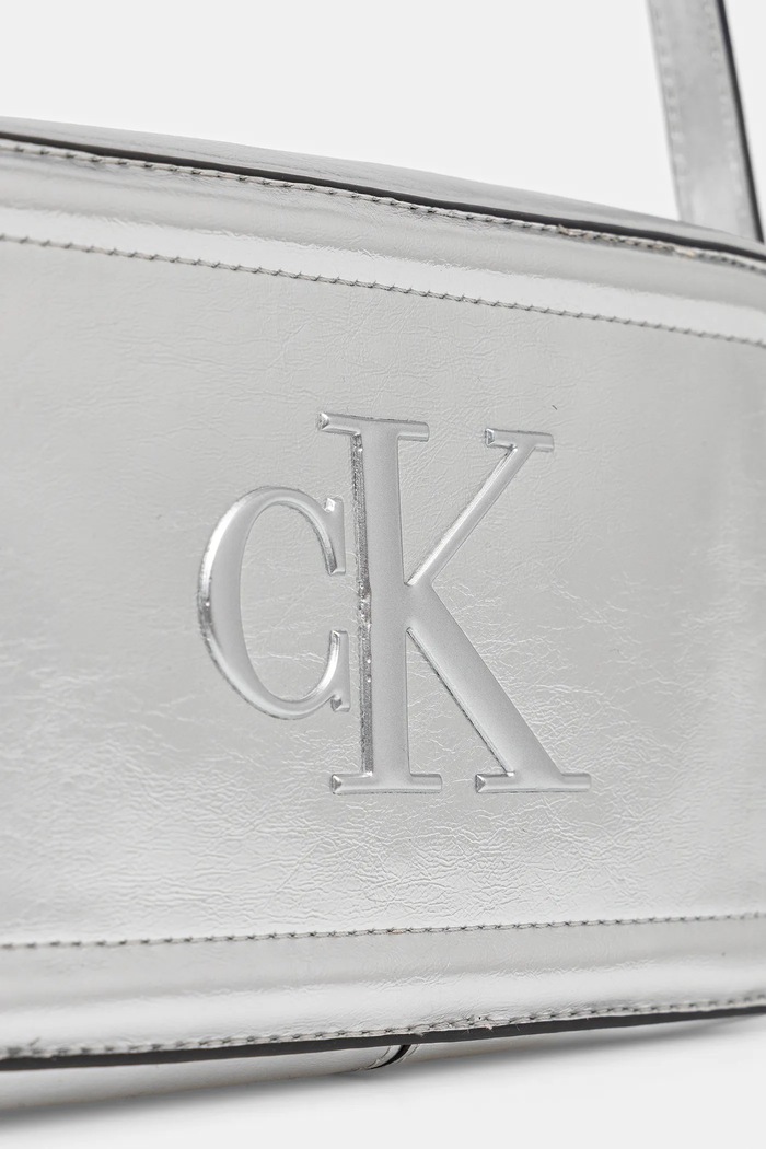 Kabelka Calvin Klein strieborná LV04F3331G