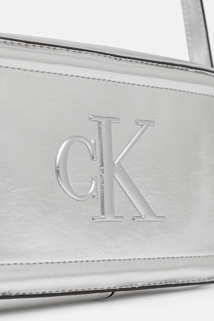 Kabelka Calvin Klein strieborná LV04F3331G