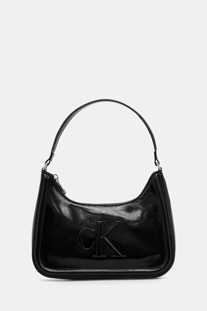 Calvin Klein torebka aplikacja czarny LV04F3332G