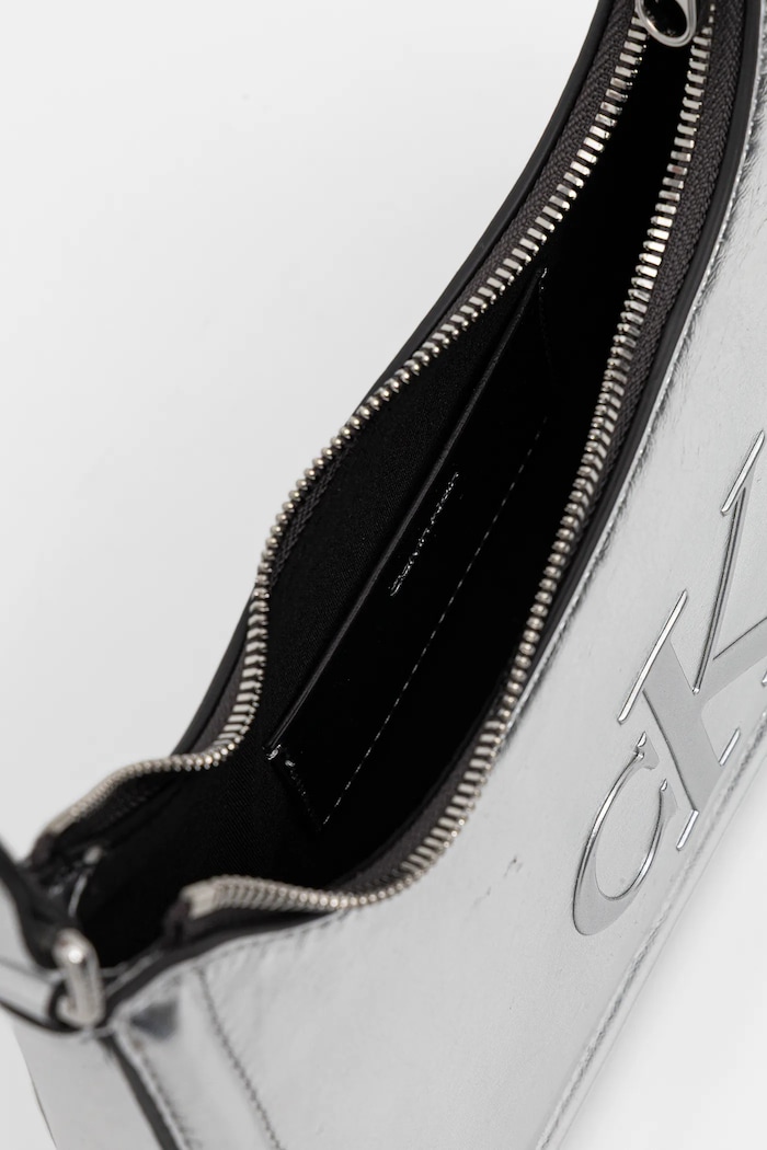 Kabelka Calvin Klein LV04F3332G strieborná