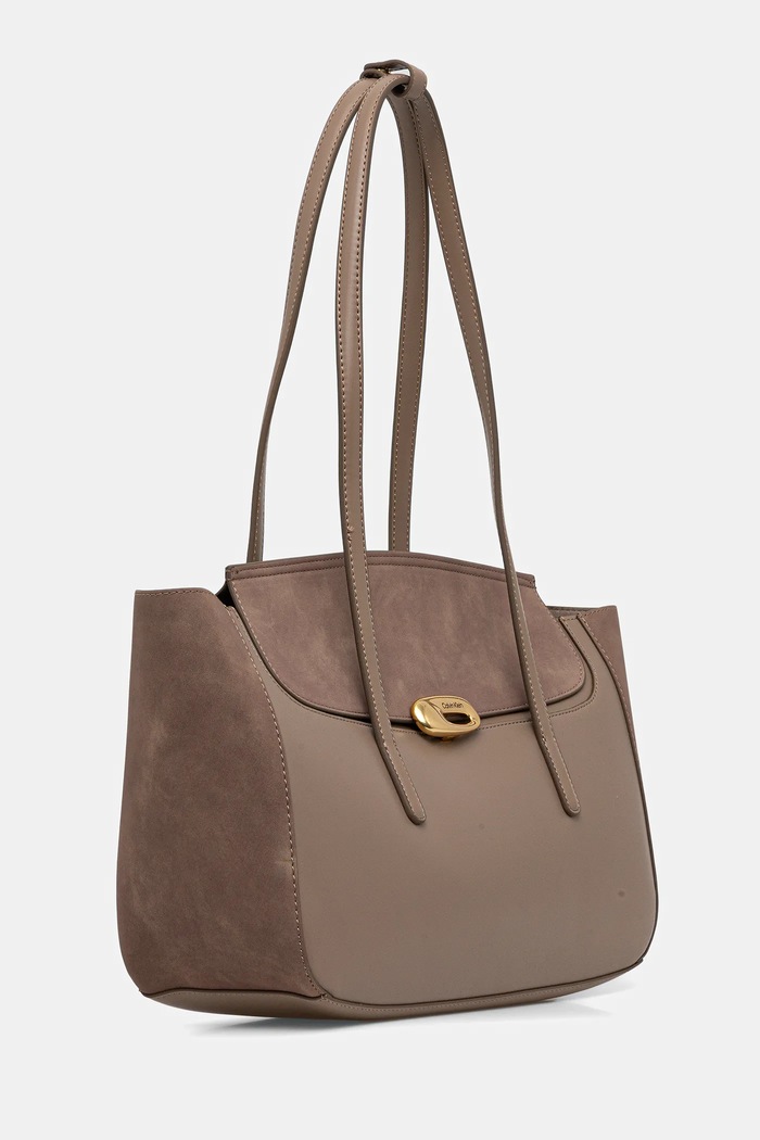 Torba Calvin Klein LV04F3336G bež SS26