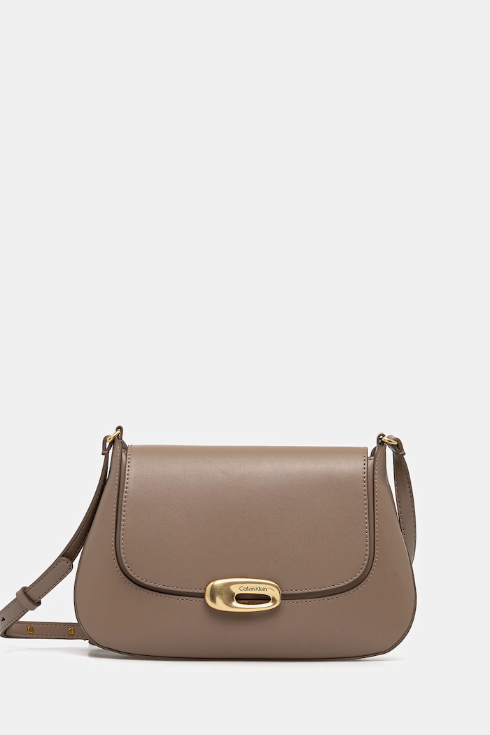 Kabelka Calvin Klein nevejde se A4 béžová LV04F3401G