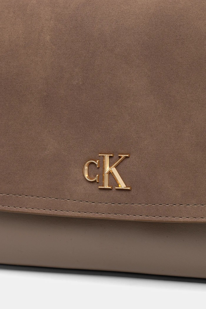 Kabelka Calvin Klein béžová LV04F3407G