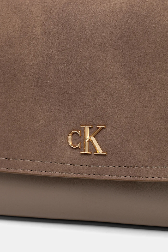 Kabelka Calvin Klein béžová LV04F3407G