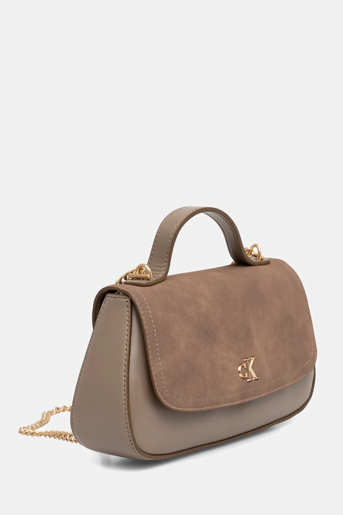 Torba Calvin Klein LV04F3408G bež SS26