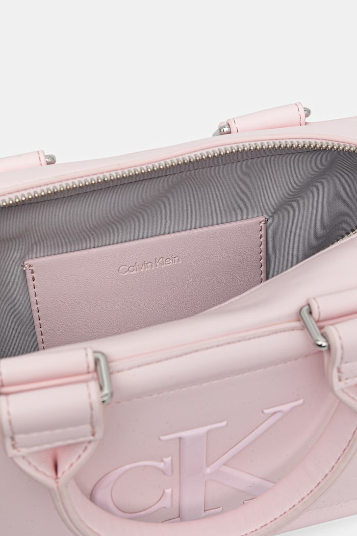 Calvin Klein taška dámská z imitace kůže LV04F3411G růžová
