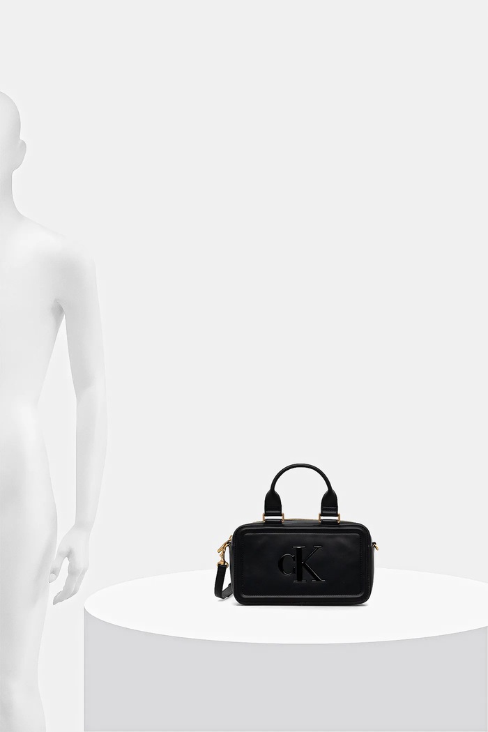Calvin Klein taška dámská z imitace kůže LV04F3411G černá