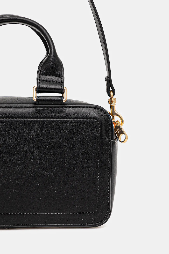 Doplňky Calvin Klein taška dámská z imitace kůže LV04F3411G černá