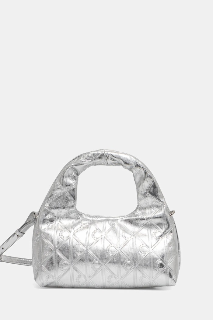Τσάντα Calvin Klein συνθετικό ασημί LV04F3444G