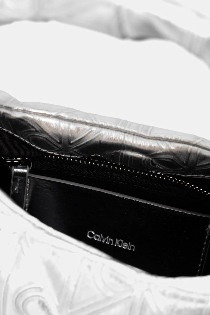 Τσάντα Calvin Klein LV04F3444G ασημί