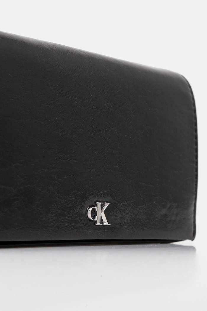 Calvin Klein pénztárca fekete LV04F3320G