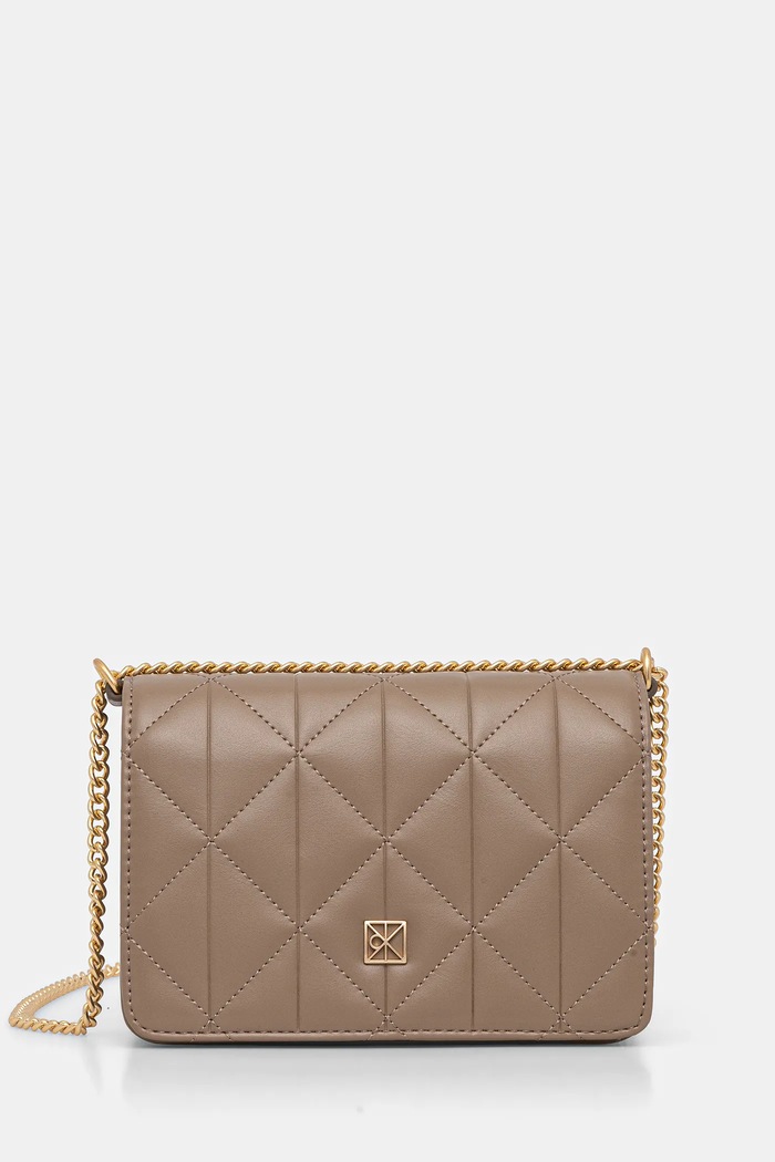 Calvin Klein kézitáska szintetikus bőr bézs LV04F3321G