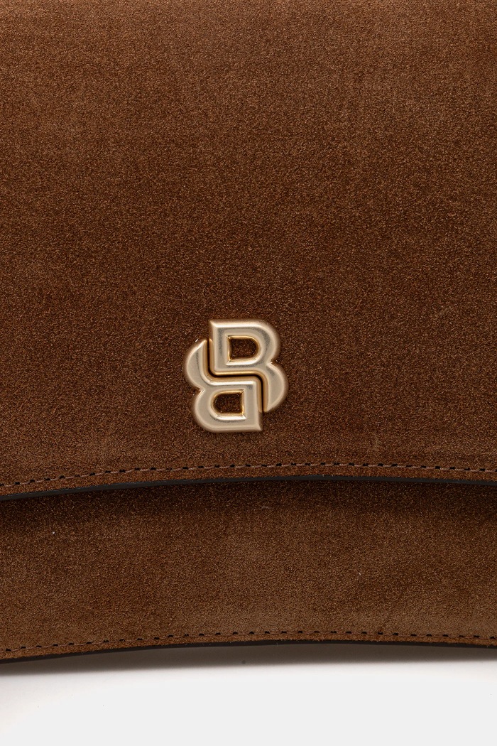 Αξεσουάρ Τσάντα σουέτ BOSS BOSS BEYOND Crossb S 50557961 καφέ
