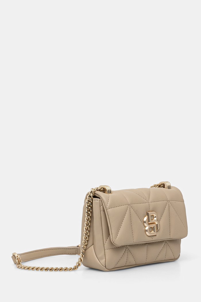 BOSS crossbody torbica ženska iz umetnega usnja B_ICON S Sh. Bag QN 50557965 bež SS26