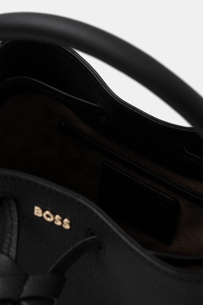 BOSS poșetă de piele Lenah SM Bucket 50557980