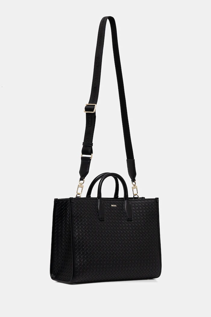 BOSS torebka Sandy Tote SQ 50557997 czarny SS26