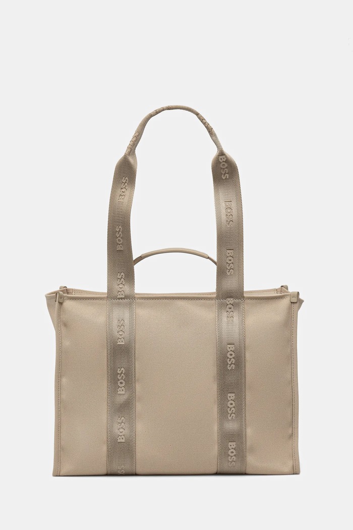 Doplňky BOSS tote taška dámská Sandy Tote C 50558113 béžová