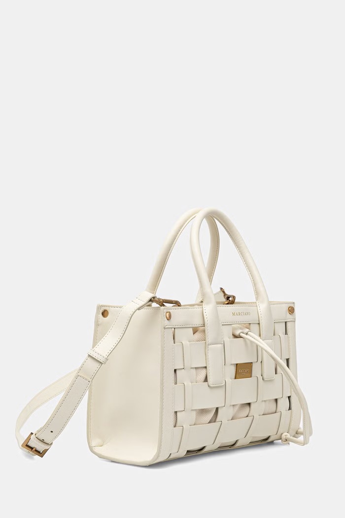 Marciano by Guess coș femei cu imitație de piele G6GZ05.L0086 alb SS26