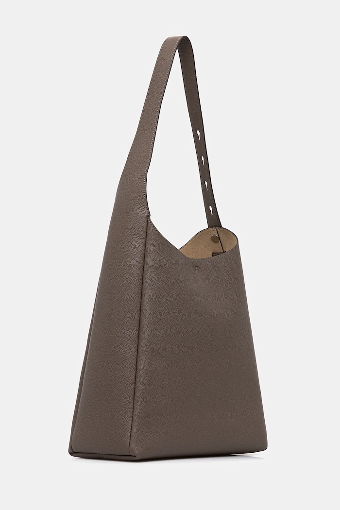 Τσάντα Tory Burch Romy Hobo Romy 170964.250 καφέ SS26