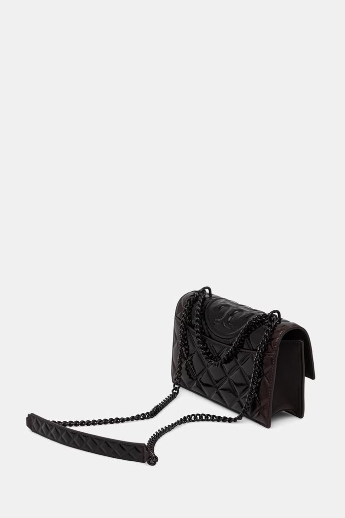 Kiegészítők Tory Burch keresztpántos táska női bőr Fleming 171034.601 barna