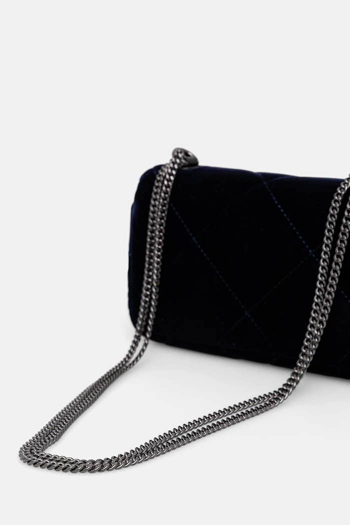 Αξεσουάρ Τσάντα Tory Burch Kira Diamond Kira Diamond Quilt 176199.430 σκούρο μπλε