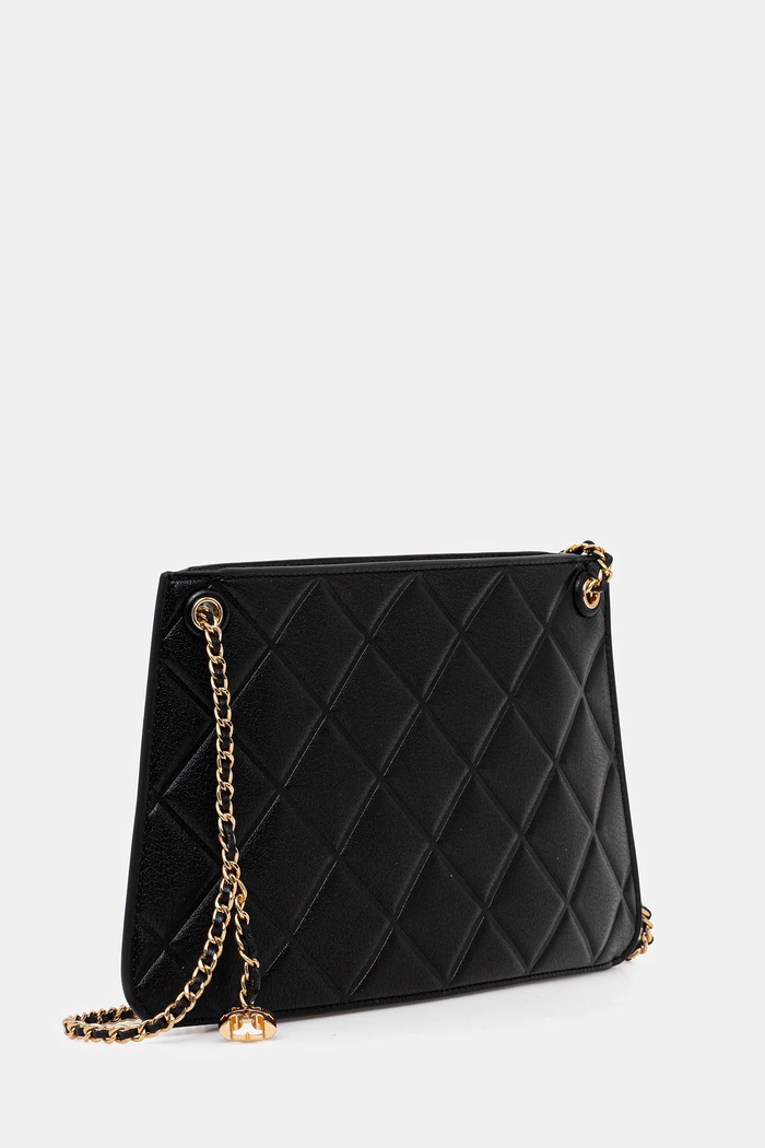 Tory Burch geantă de piele Fleming 176623.001 negru SS26