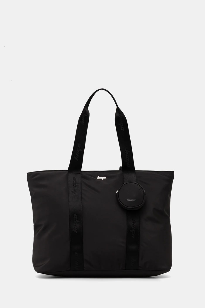Kabelka Hugo Blue Saffie_Tote jednofarebný čierna 50558590
