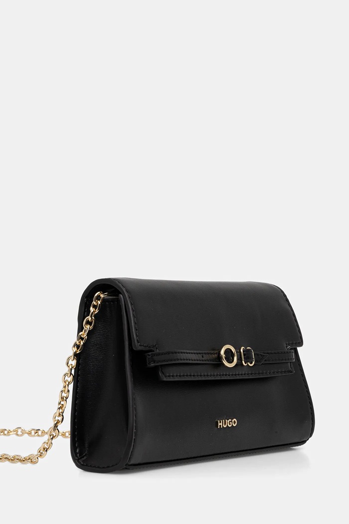 Τσάντα HUGO Syndra_Clutch 50557919 μαύρο SS26