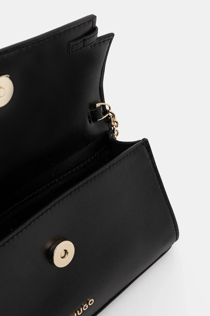 Τσάντα HUGO Syndra_Clutch 50557919 μαύρο