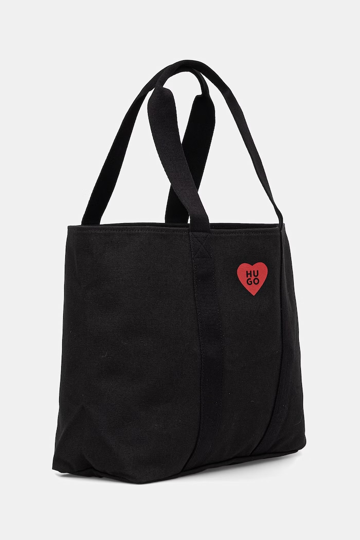 Kabelka HUGO Becky CH_Tote 50563021 čierna SS26